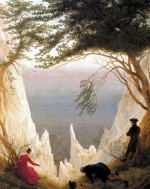 Caspar David Friedrich - Insel R&uuml;gen - Kreidefelsen 